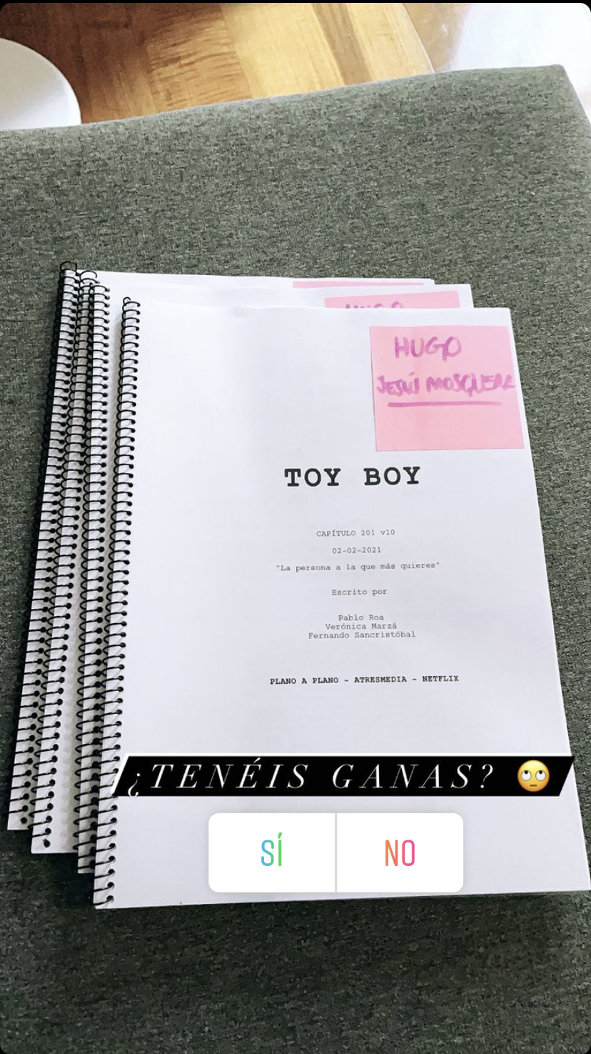 guiones toy boy