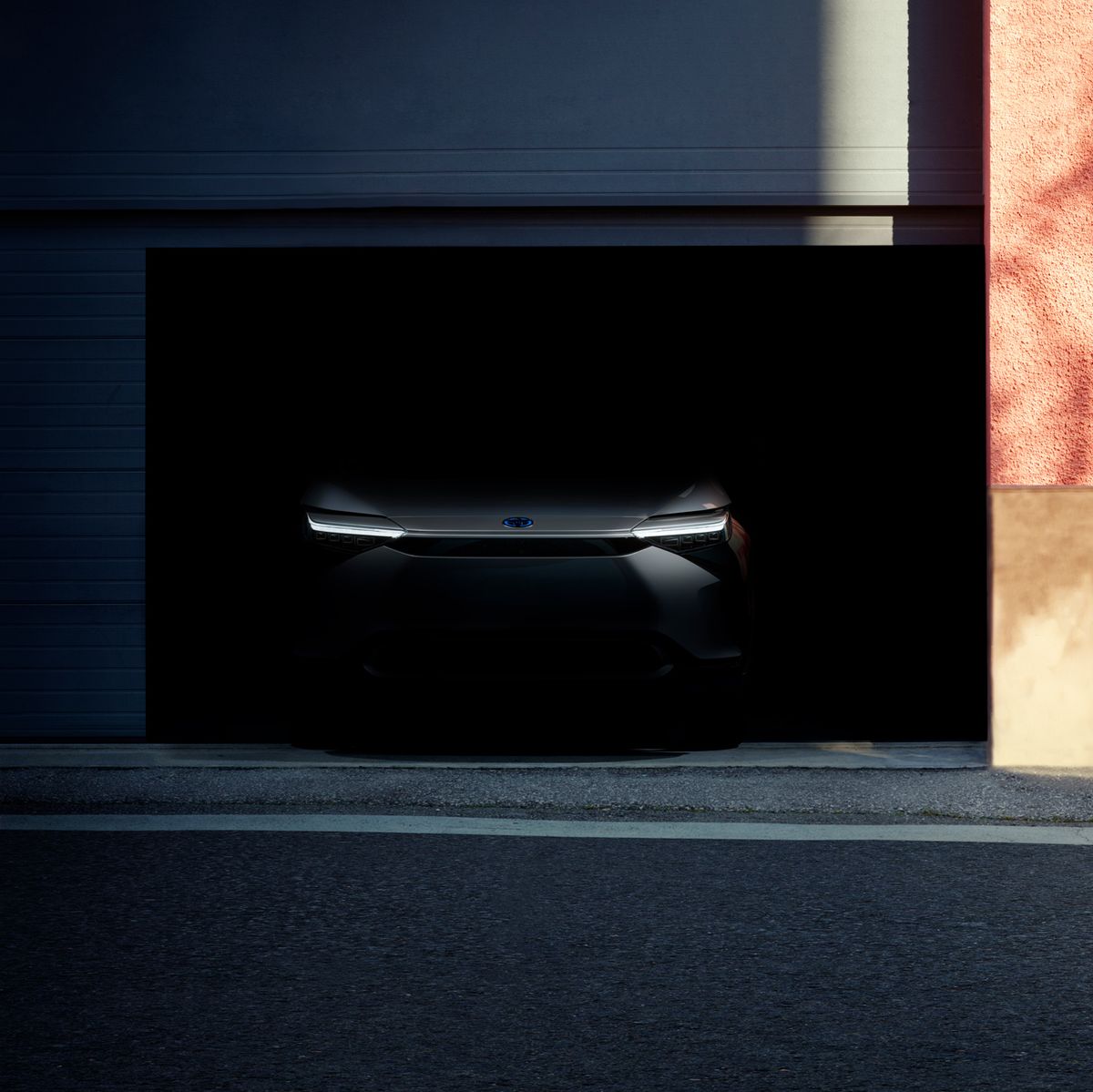 toyota bz electric crossover teaser
