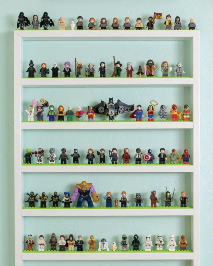toy organizer ideas diy lego display shelves