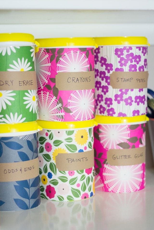 toy storage ideas - diy bins