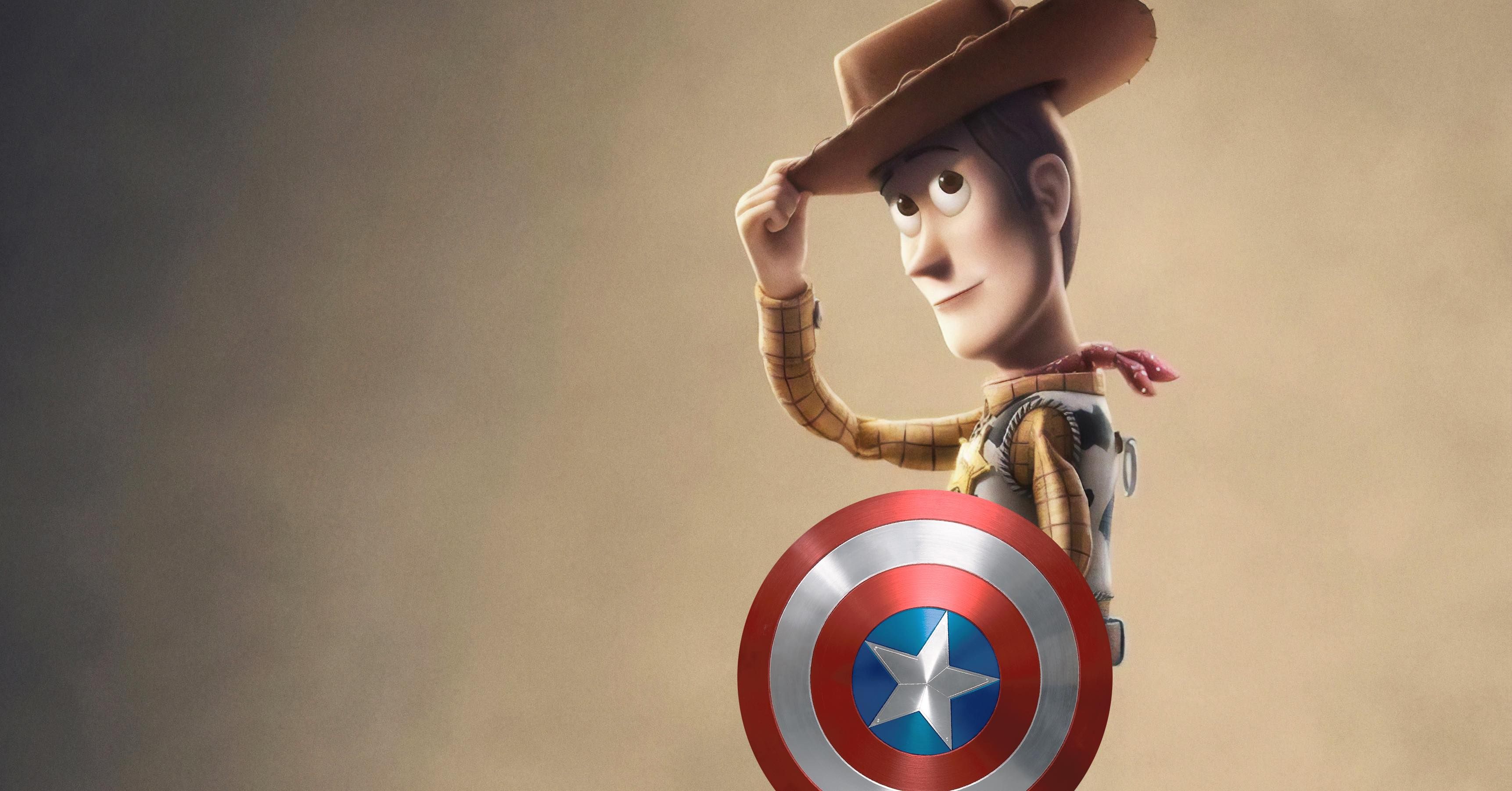 Toy Story 4: Woody es el Capitán América de Pixar