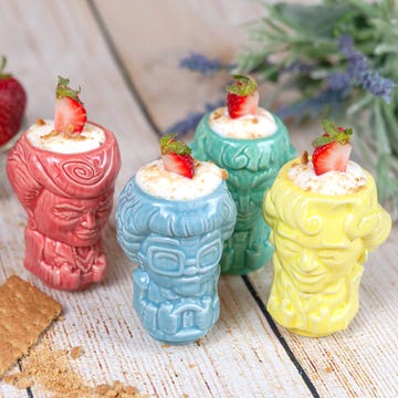 'the golden girls' tiki shot glasses 'the golden girls' tiki shot glasses