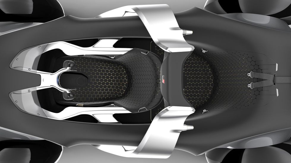 Toyota e-Racer Concept interior