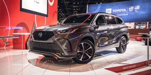 2021 Toyota Highlander XSE at Chicago Auto Show