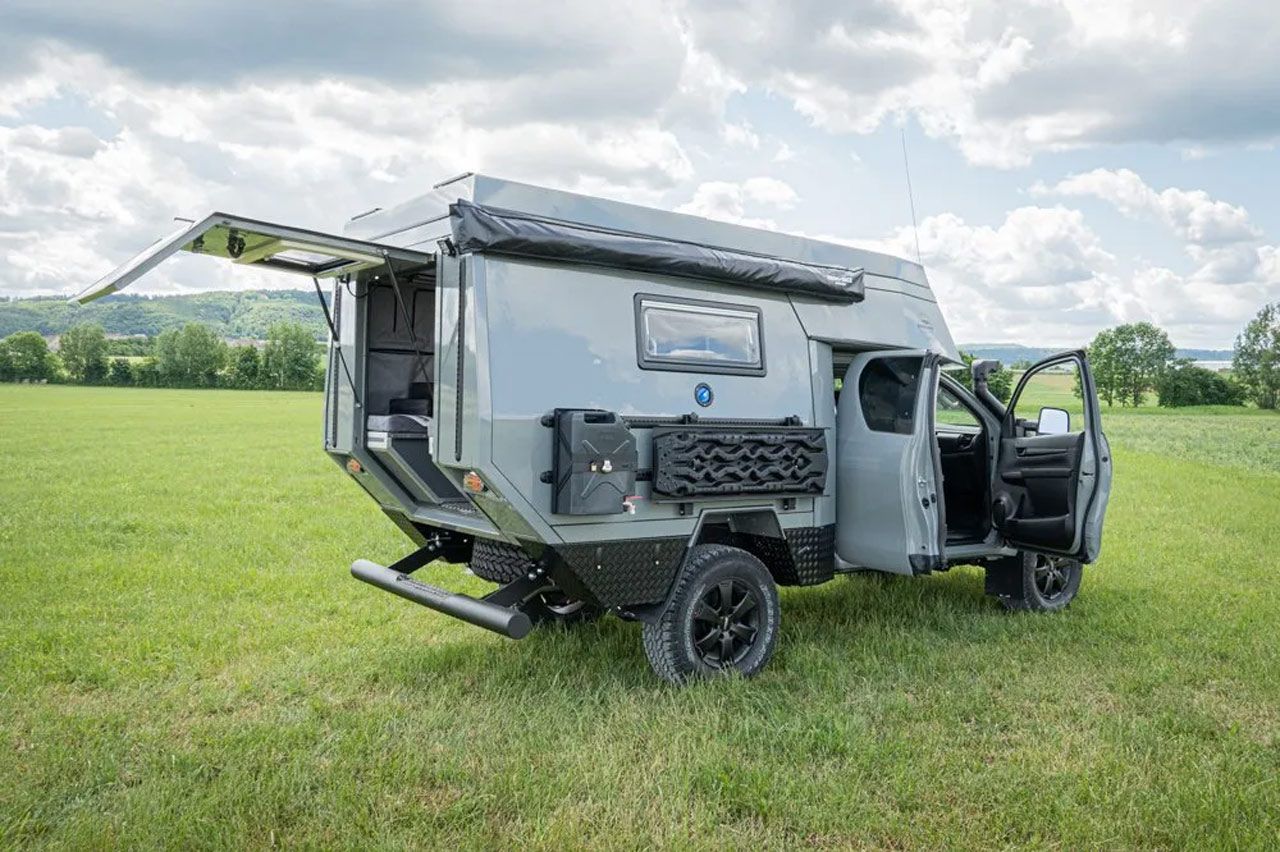 Toyota Hilux BushCamper Camper para llegar al fin del mundo