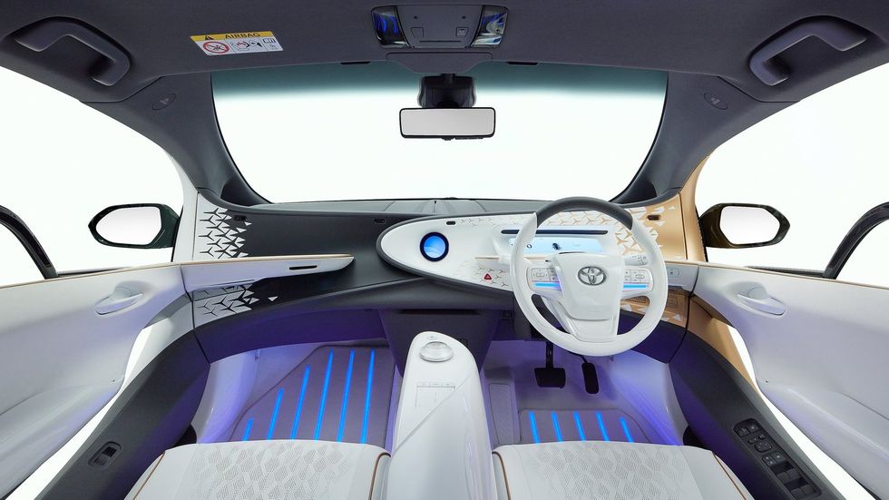 Toyota LQ Concept - interior