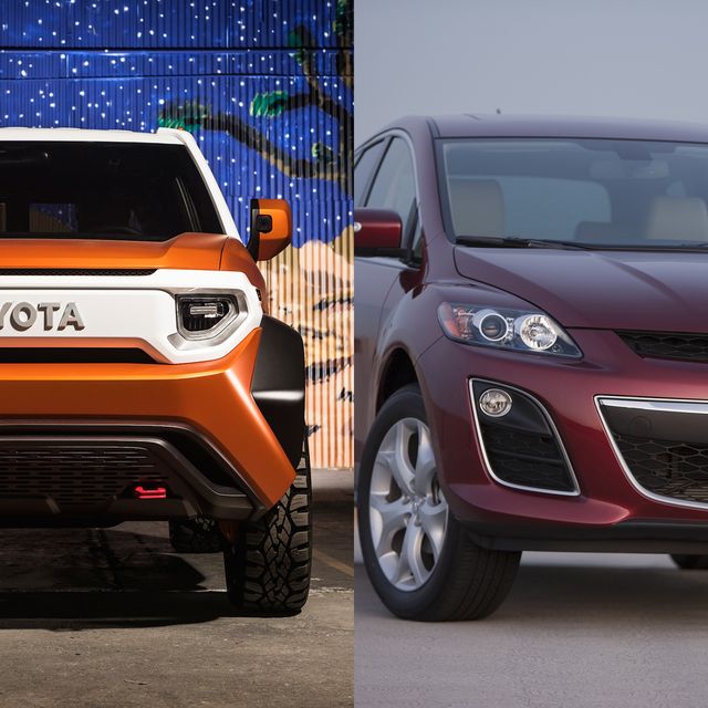 Toyota FT-4X and Mazda CX-7