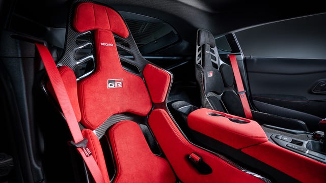 toyota supra a90 final edition seats