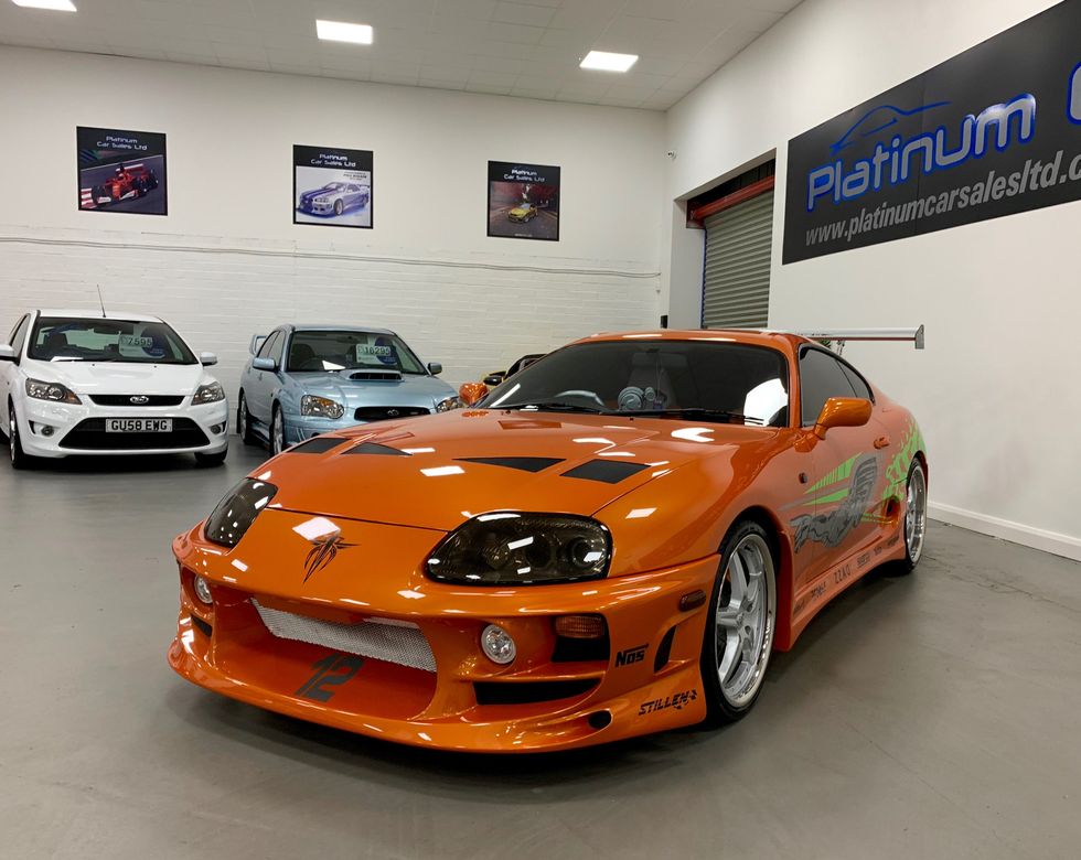 motor: A subasta el mítico Toyota Supra naranja de Paul Walker en Fast &  Furious