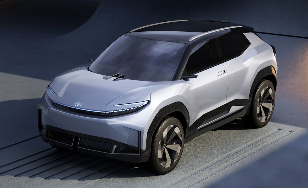 Toyota’s latest electric vehicle concepts include small SUVs and high-riding sedans