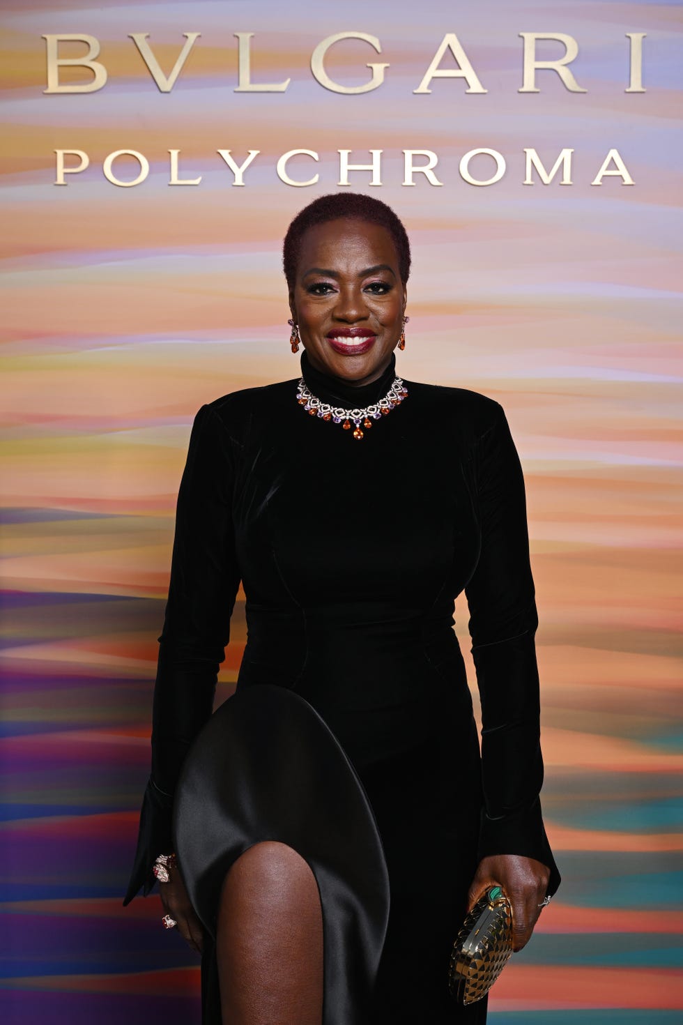 Таормина, Италия, 19 мая: Виола Дэвис посещает мероприятие Bvlgari Polychroma High Jewelry and High End Watches 19 мая 2025 года в Таормине, Италия. (фото Туллио М. Пулья/Getty Images для Bvlgari)