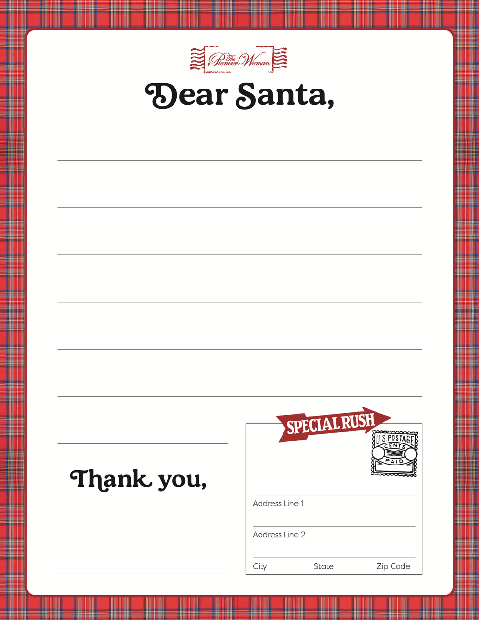 how to write letters to santa