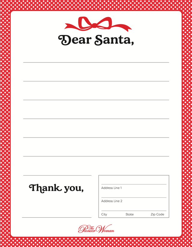 how to write letters to santa