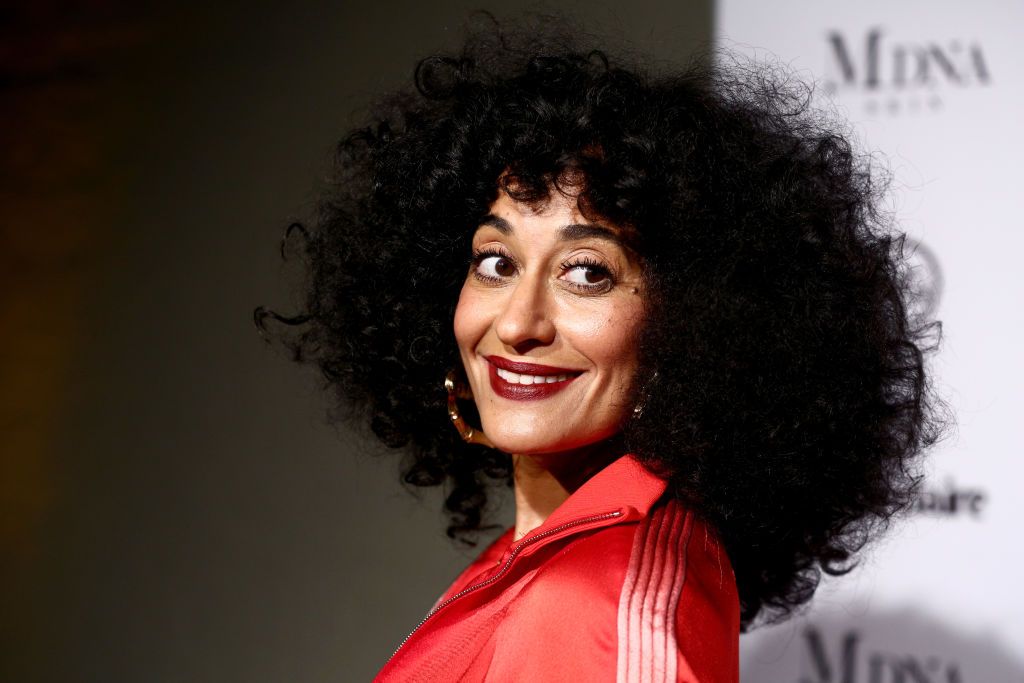 tracee ellis ross red lipstick