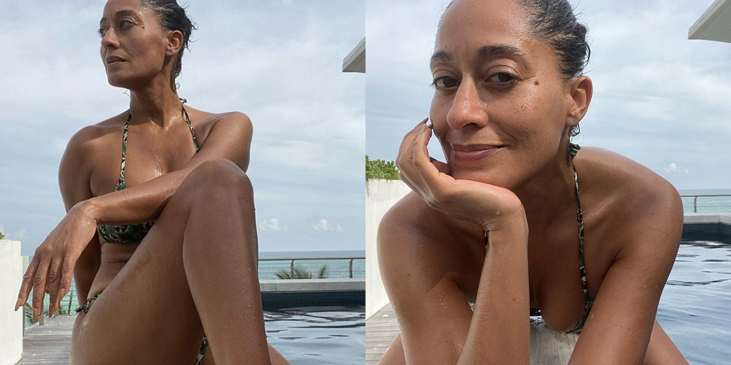 Tracee Ellis Ross Shares Unretouched Bikini Photos for 47th Birthday image