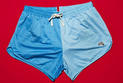 Tracksmith Blue Shorts