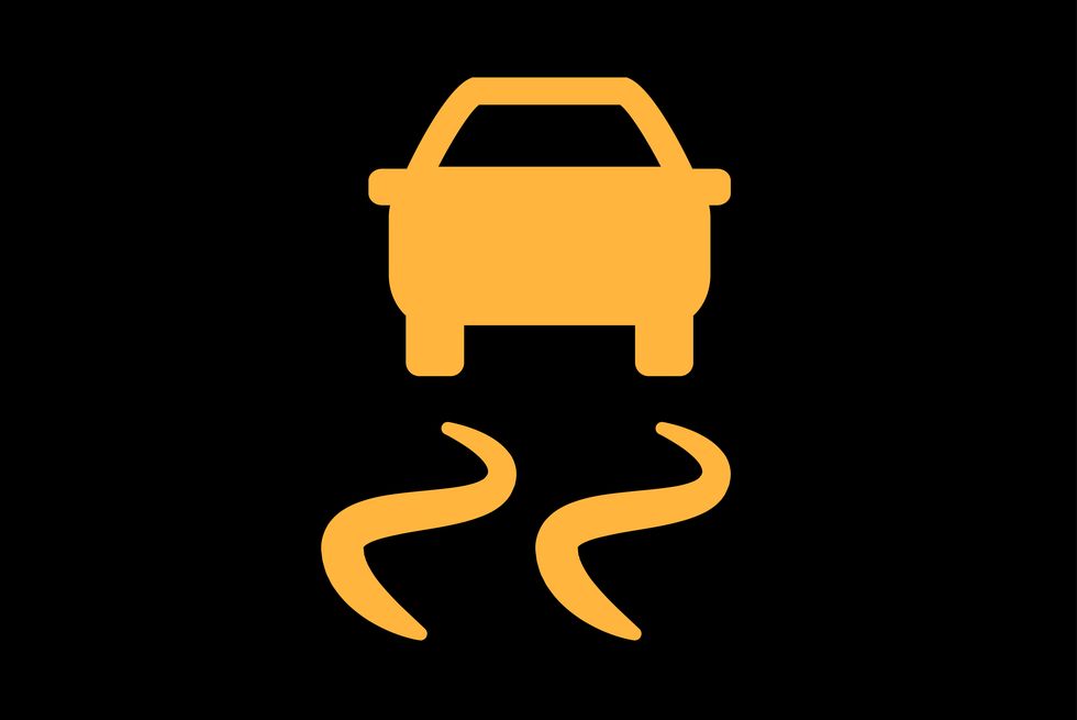 traction control warning light