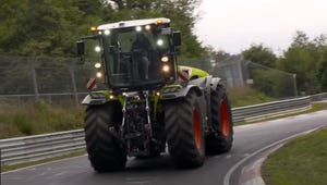 tractor nürburgring hot lap