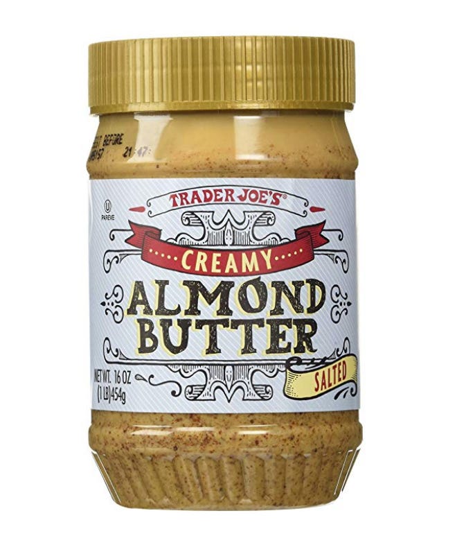 trader joe's almond butter