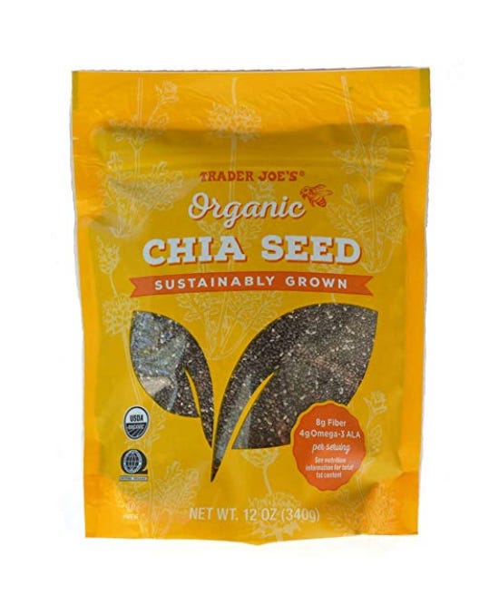 trader joe's chia seeds