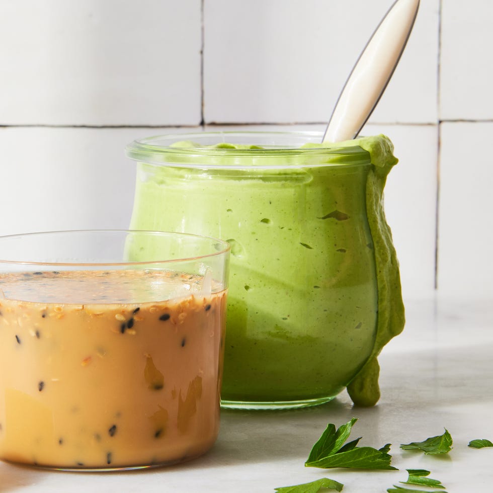 Copycat Trader Joe's Green Goddess Salad Dressing Recipe - How to Make Green  Goddess Dressing