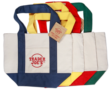 trader joes mini tote bags