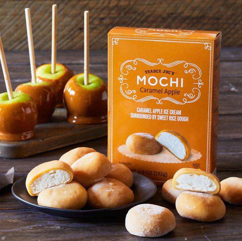 Trader Joe's New Fall Products 2023 Caramel Apple Mochi