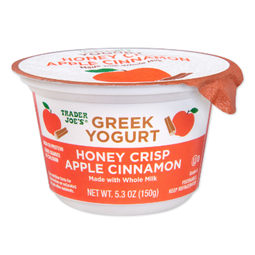 Trader Joe's New Fall Products 2023 Honey Apple γιαούρτι