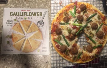 Trader Joe's Cauliflower Pizza Crust