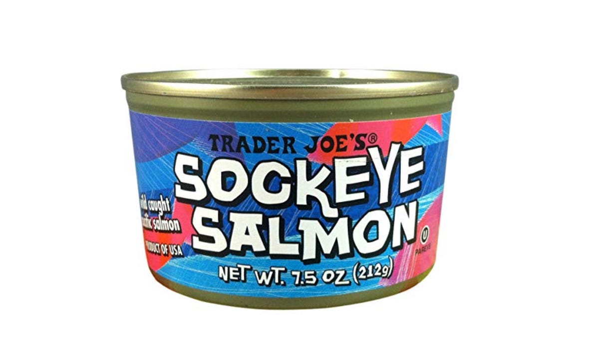 trader joe's sockeye salmon