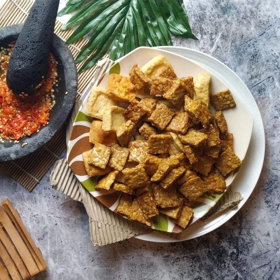 high protein foods tempeh