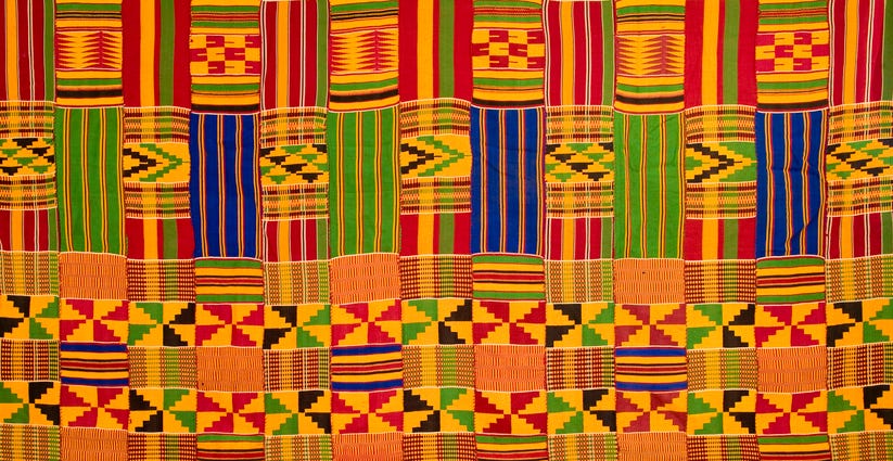 kente cloth pattern