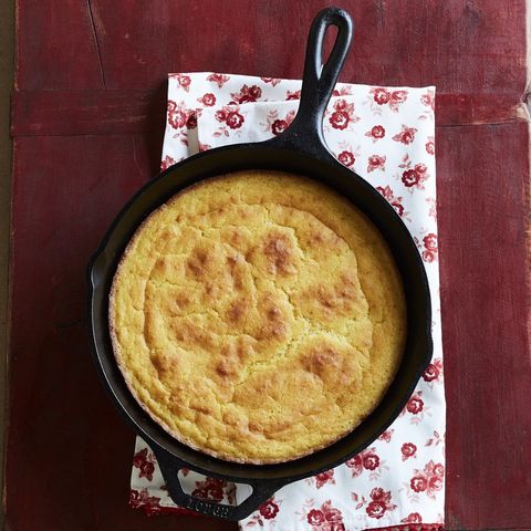 traditional new year's day meal skillet cornbread