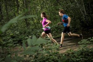 trail runners training