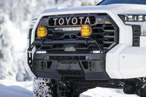 toyota tundra trailhunter concept front bumper