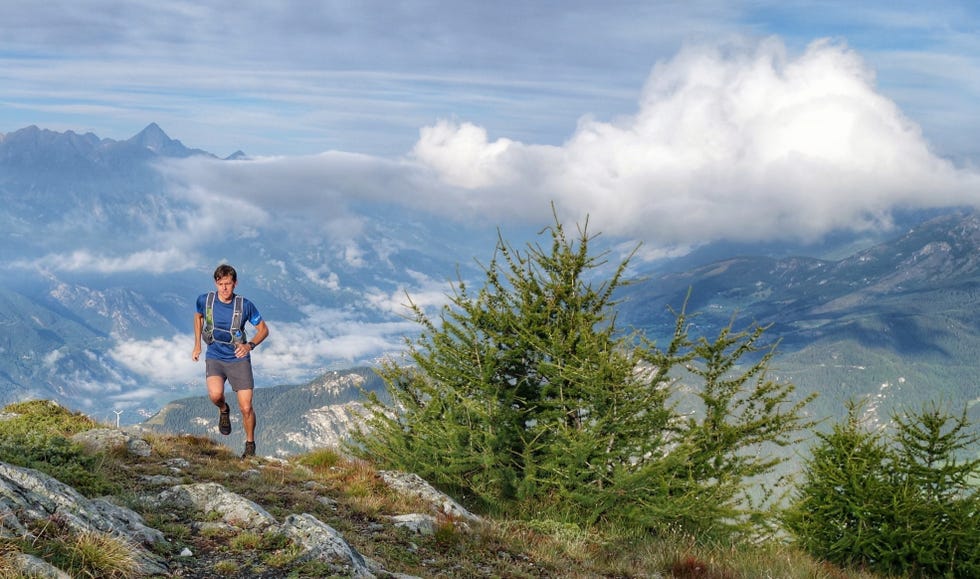 trailrunning Roman Packbier bergen natuur