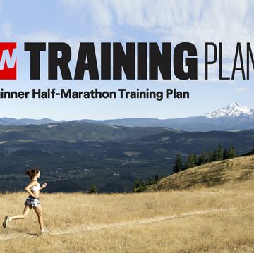 Beginner half marathon training plan