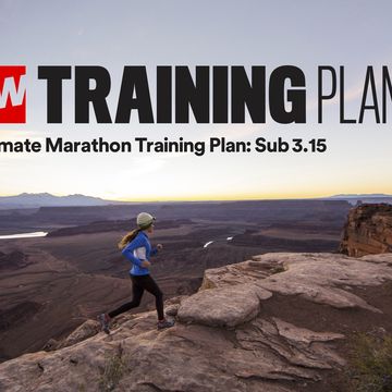 Sub-3:15 marathon all-daying plan