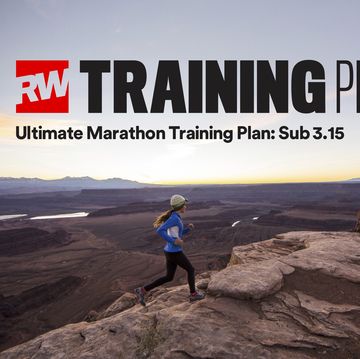 Sub-3:15 marathon training plan