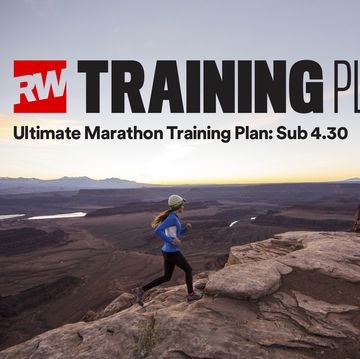 Sub 4:30 marathon training plan