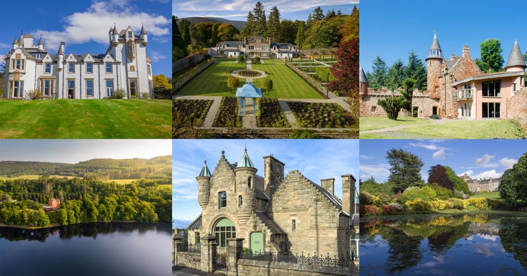 traitors style castles for weekend breaks