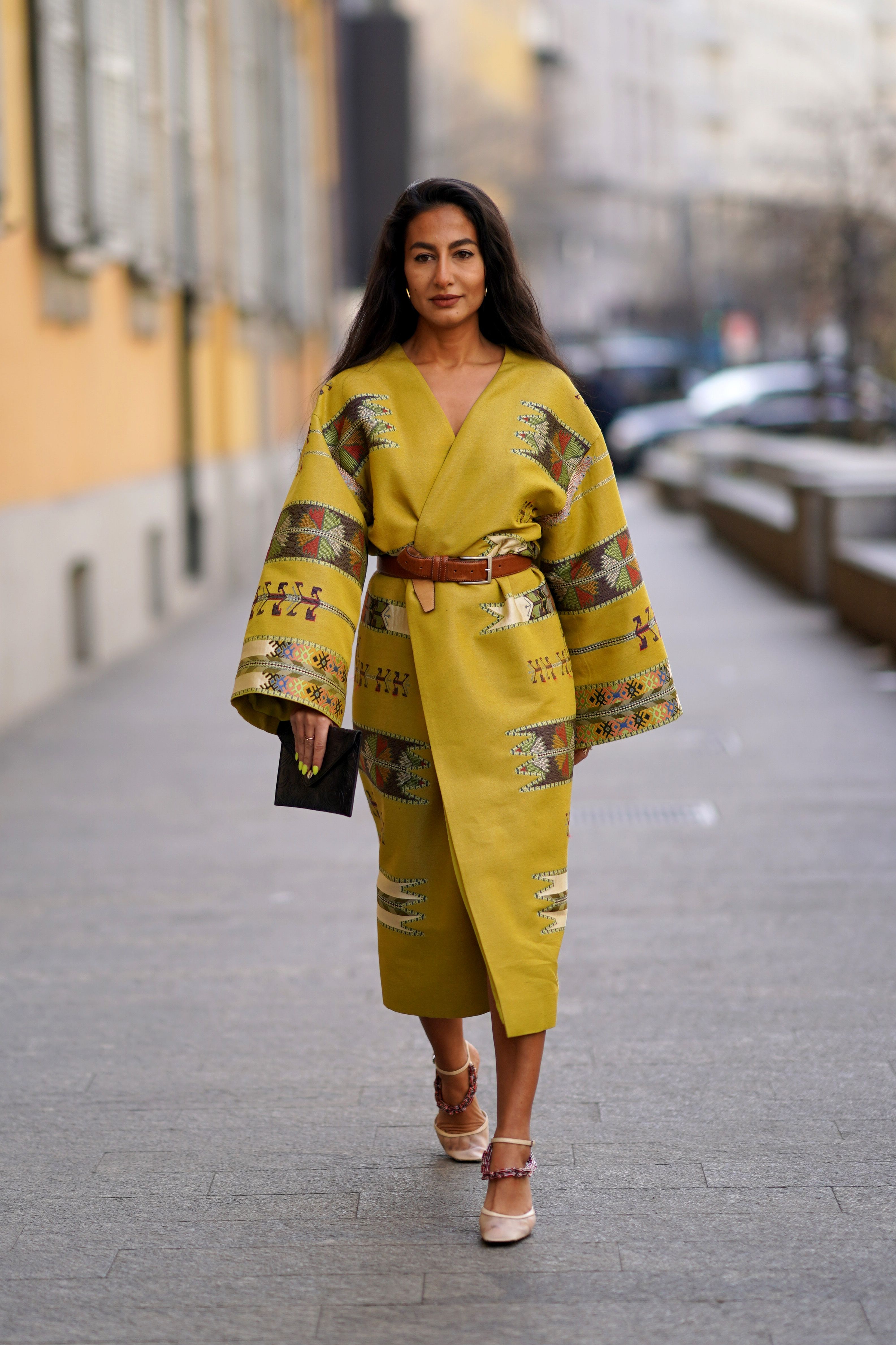 Un traje de chaqueta kimono para invitadas por € en Primark