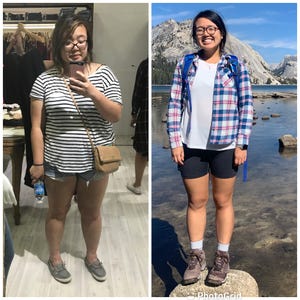 tram nguyen running weight loss