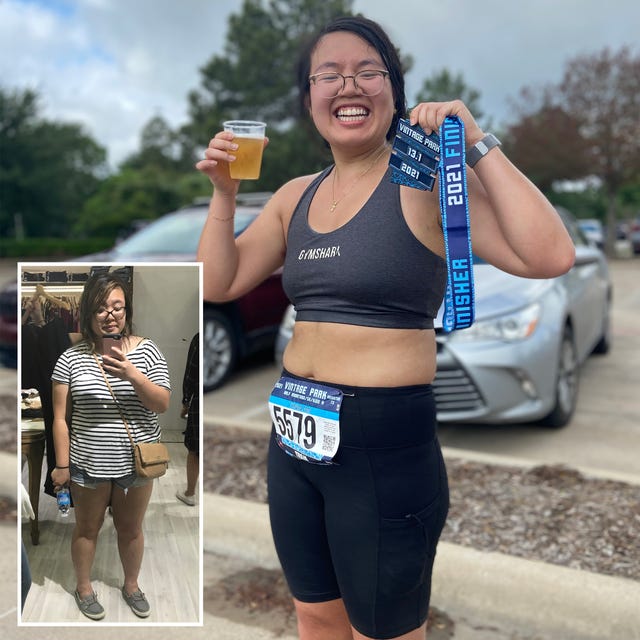 tram nguyen running weight loss