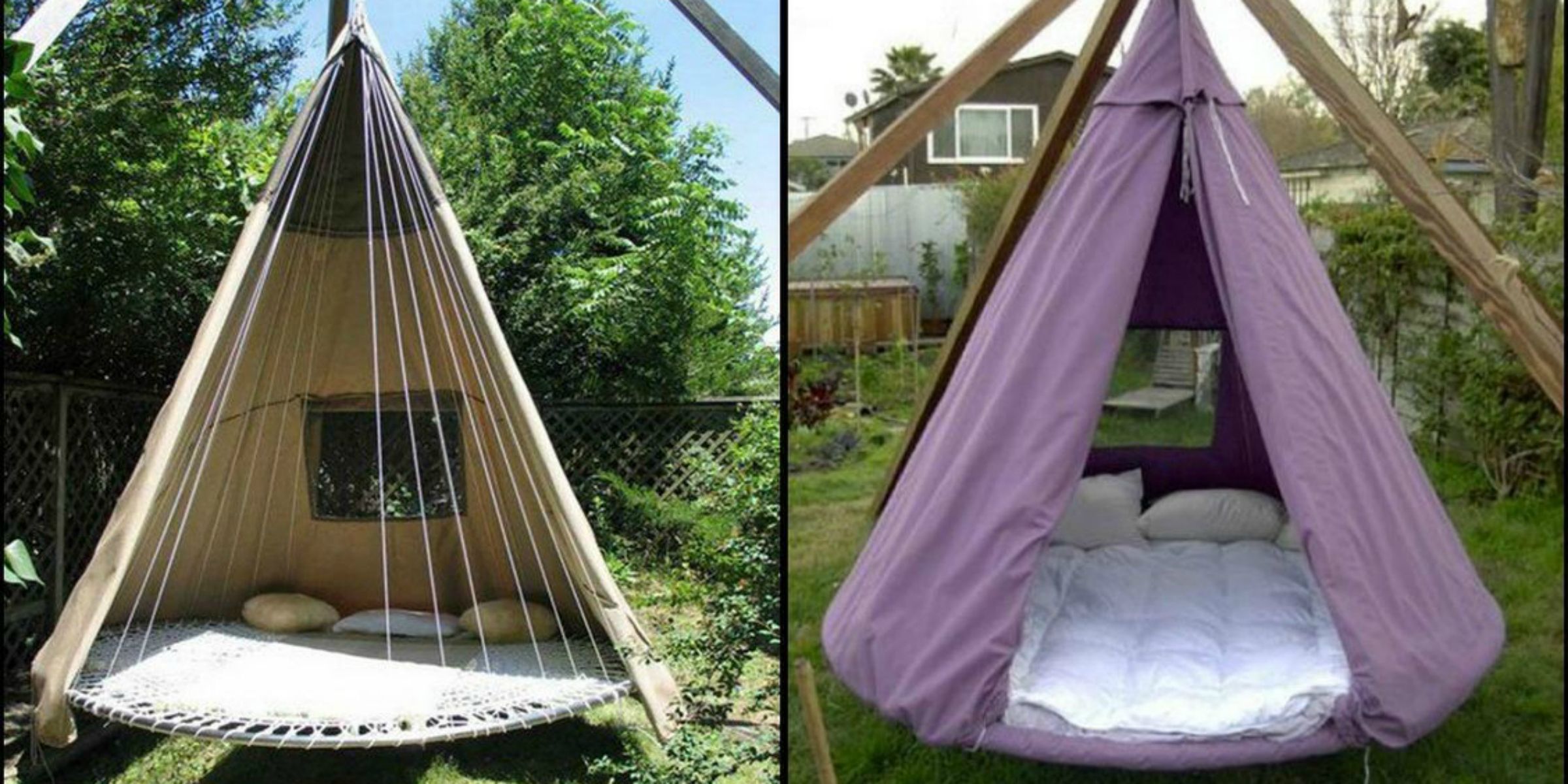 trampoline hanging chair