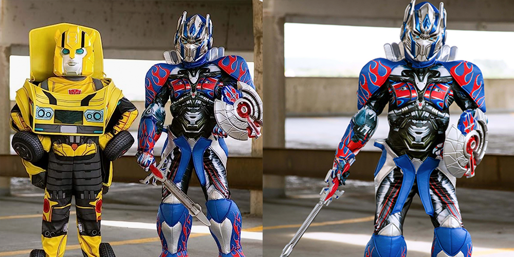 Transformers Converting Optimus Prime Costume for Boys