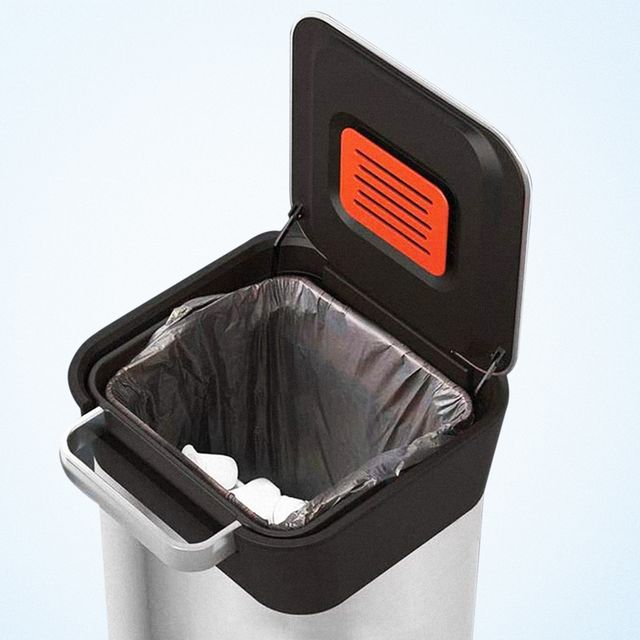 compacting trash can