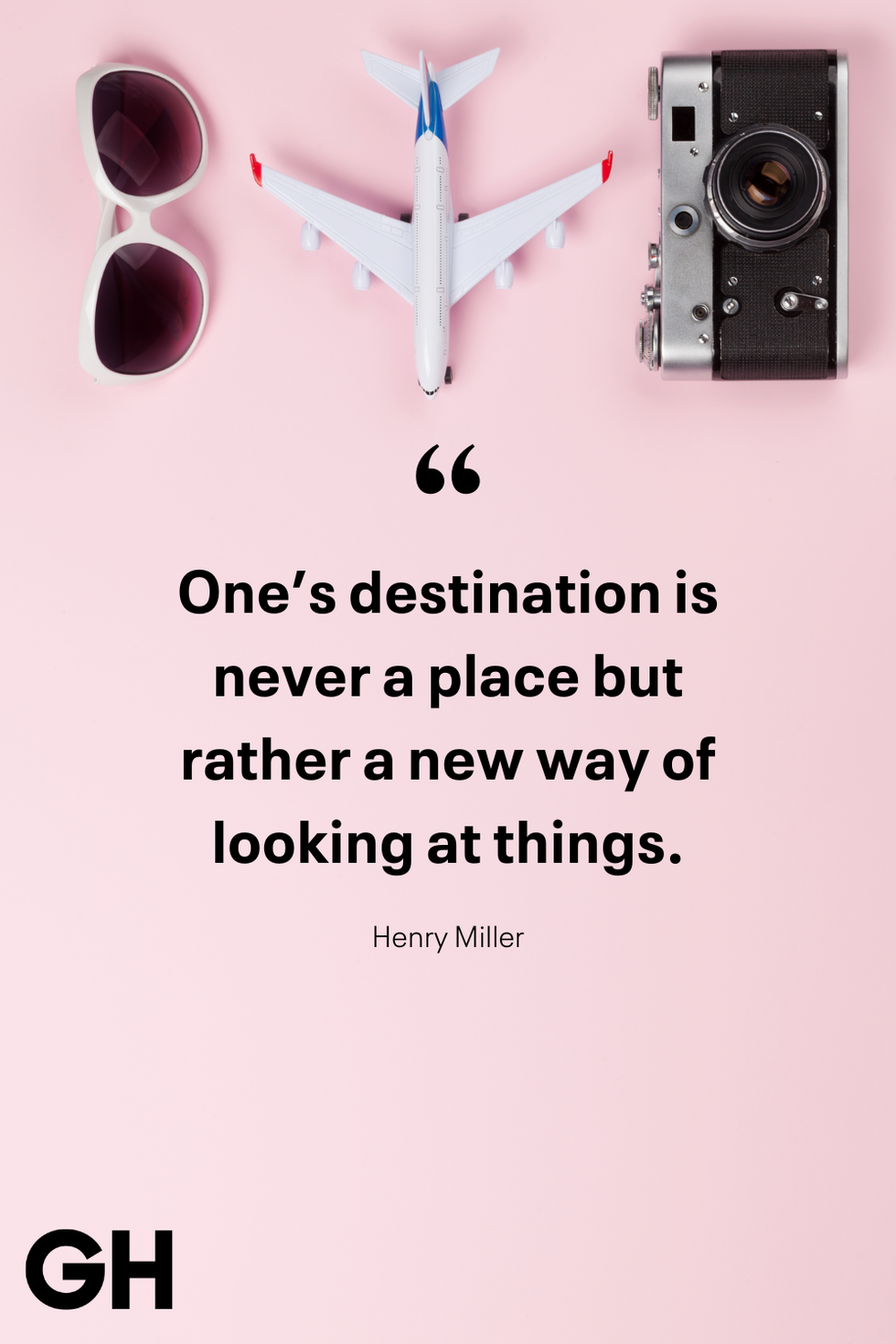 travel quote captions one’s destination is never a place but rather a new way of looking at things henry miller