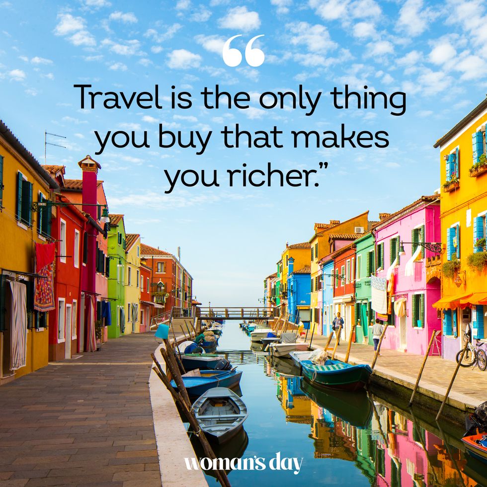 travel captions travel is the only thing you buy that makes you richer