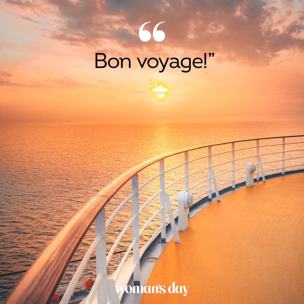 travel captions bon voyage